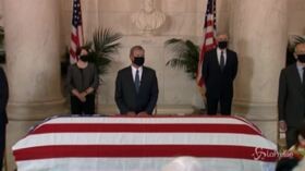 Usa: il feretro della giudice Ginsburg arriva alla Corte Suprema