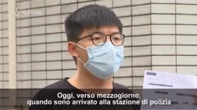 Hong Kong, Joshua Wong: “Non mi arrendo, continuo a resistere”