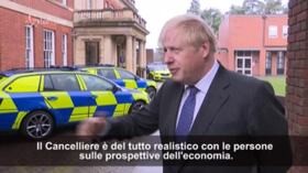 Uk: Johnson, “Nostra economia sarà in difficoltà”