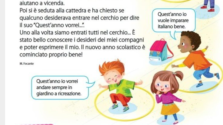 Scuola, polemica su vignetta 'razzista' in libro delle elementari