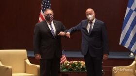 Usa, Pompeo in Grecia per arginare le tensioni nel Mediterraneo orientale