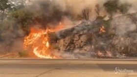 Incendio in California: la Napa Valley combatte contro il ‘Glass Fire’