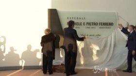 Piemonte, nuovo ospedale Verduno intitolato a Michele e Pietro Ferrero