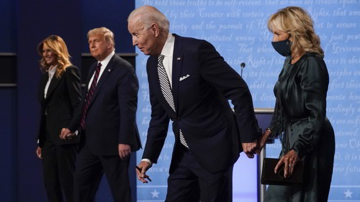 Elezioni americane, dibattito Trump-Biden: gli indecisi sono rimasti tali