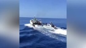 Spari nelle acque di Lampedusa, Gdf abborda e ferma peschereccio tunisino