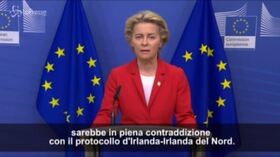 Brexit, Von der Leyen: “Regno Unito ha violato accordo di recesso”