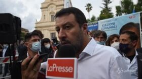Caso Gregoretti, Salvini: “Partito di governo che va in piazza a far casino durante processo non è serio”