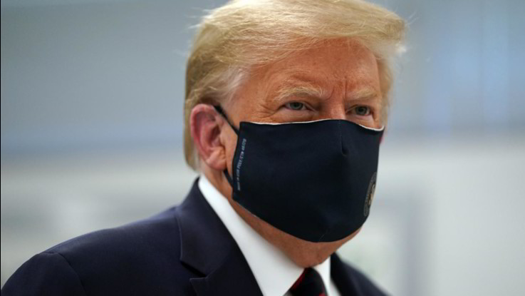 Donald Trump e quella mascherina che il Presidente non ha mai amato