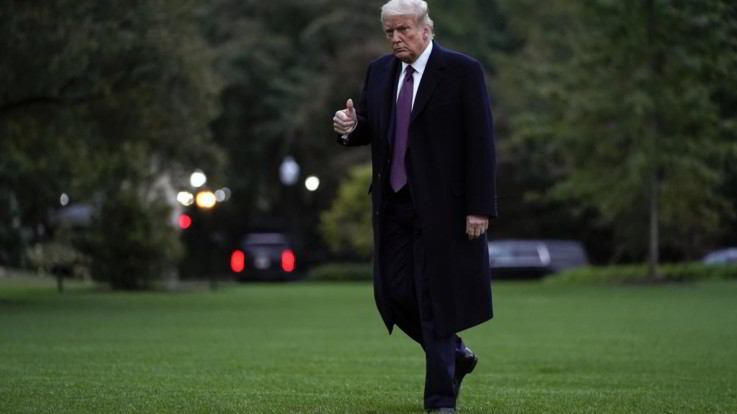 Trump ricoverato in ospedale con febbre: "Penso di cavarmela molto bene"
