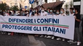 Salvini a processo per caso Gregoretti, flash mob di Fratelli d’Italia a Catania