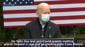 Usa, il messaggio di Biden a Trump: “Prego per la sua guarigione”