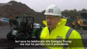 UK: Johnson telefona alla famiglia Trump