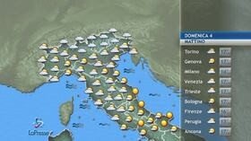 meteo, domenica 4 ottobre