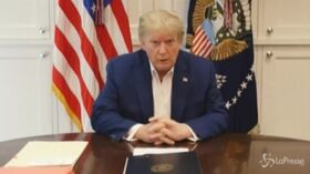 Covid-19, video di Trump dall’ospedale: “Mi sento molto meglio”