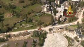 Vigili del fuoco, il recupero dei connazionali bloccati in Francia con l’elicottero
