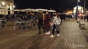 Covid-19, Torino: movida ordinata, i giovani rispettano le regole