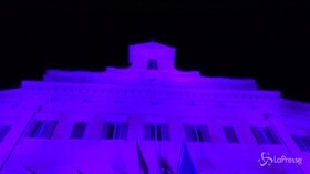 Tumori: Montecitorio si illumina di rosa contro cancro al seno metastatico