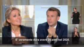 Covid, Macron: “E’ difficile avere 20 anni nel 2020”
