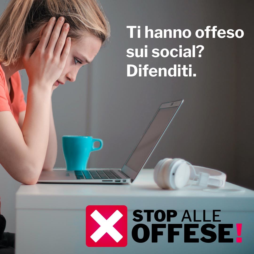 ‘Stop alle Offese’: nasce primo servizio assistenza per vittime insulti su social