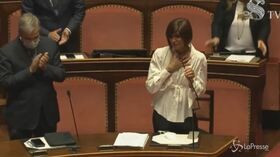 In Senato Bernini in lacrime per la morte di Jole Santelli