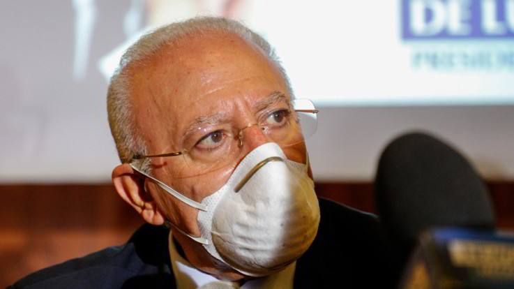 Coronavirus, De Luca: "Oggi in Campania 1.261 positivi su 14mila tamponi"