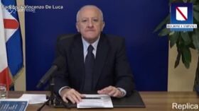 Coronavirus, De Luca: “Coprifuoco per Halloween, tutto chiuso alle 22”