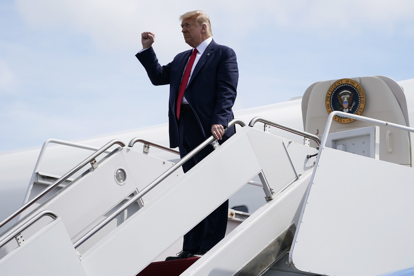 Trump in Georgia: “Arrestate famiglia Biden”