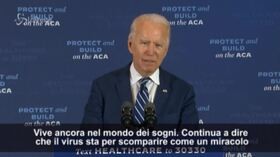 Usa 2020, Biden: “Trump vive nel mondo dei sogni e mette in pericolo i suoi sostenitori”