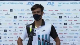 Forte Village Sardegna Open, Musetti: “Peccato per problema al gomito”