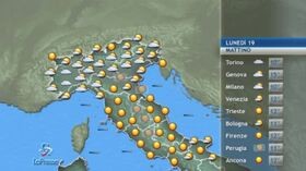 Meteo, le previsioni di lunedì 19 ottobre