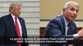 Trump attacca Fauci: “E’ un idiota, se lo avessi ascoltato avremmo 500mila morti”