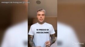 Fedez lancia un appello: “Mettete le mascherine, me l’ha chiesto Conte”