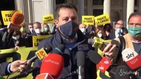 Cig, Salvini: “Bene rinvio cartelle esattoriali ma ora vogliamo la pace fiscale”