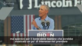 Usa2020, Obama contro Trump: “Tratta la presidenza come un reality show”