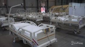 Praga, quasi pronto l’ospedale da campo per i malati di Covid-19