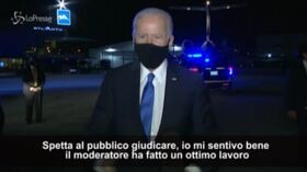 Usa 2020, Biden: “Dibattito più razionale del primo”