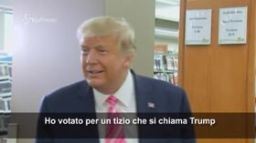Trump vota in Florida: “Ho votato per un tizio chiamato Trump”