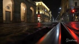 Milano, strade deserte nel primo sabato di coprifuoco