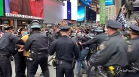 Usa 2020, tafferugli tra sostenitori e oppositori di Trump a New York