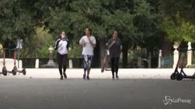 Roma, palestre e piscine chiuse: gli sportivi si spostano nei parchi