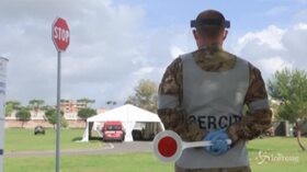 Roma, anche l’Esercito in campo per tamponi