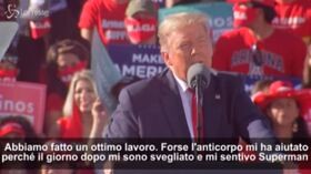 Usa 2020, Trump: “Mi sentivo Superman, volevo strapparmi la maglietta”