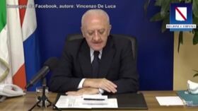 Coronavirus, De Luca: “Scuole infanzia chiuse? Bambini 0-5 anni vettori terribili”