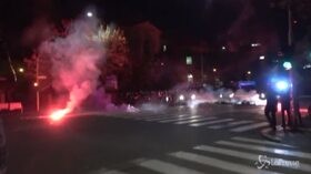 Coronavirus: a Roma nuova protesta contro restrizioni, scontri con la polizia