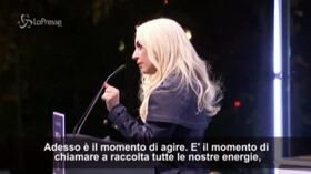 Usa2020, Lady Gaga sul palco per Biden: “E’ il vostro momento per votare contro Trump”
