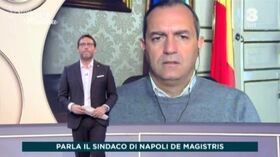 Napoli, de Magistris: “Situazione sanitaria è allo stremo”