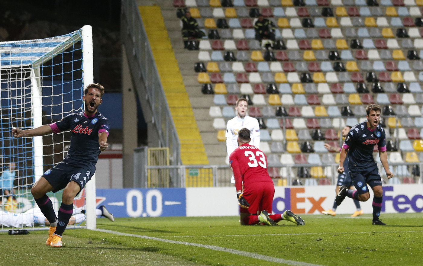 Europa League: Napoli batte 2-1 il Rijeka in Croazia