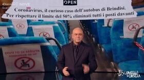 Covid-19, Maurizio Crozza: “In Lombardia è saltato tutto”