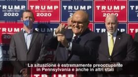 Usa 2020, Giuliani: “Azioni legali da lunedì”