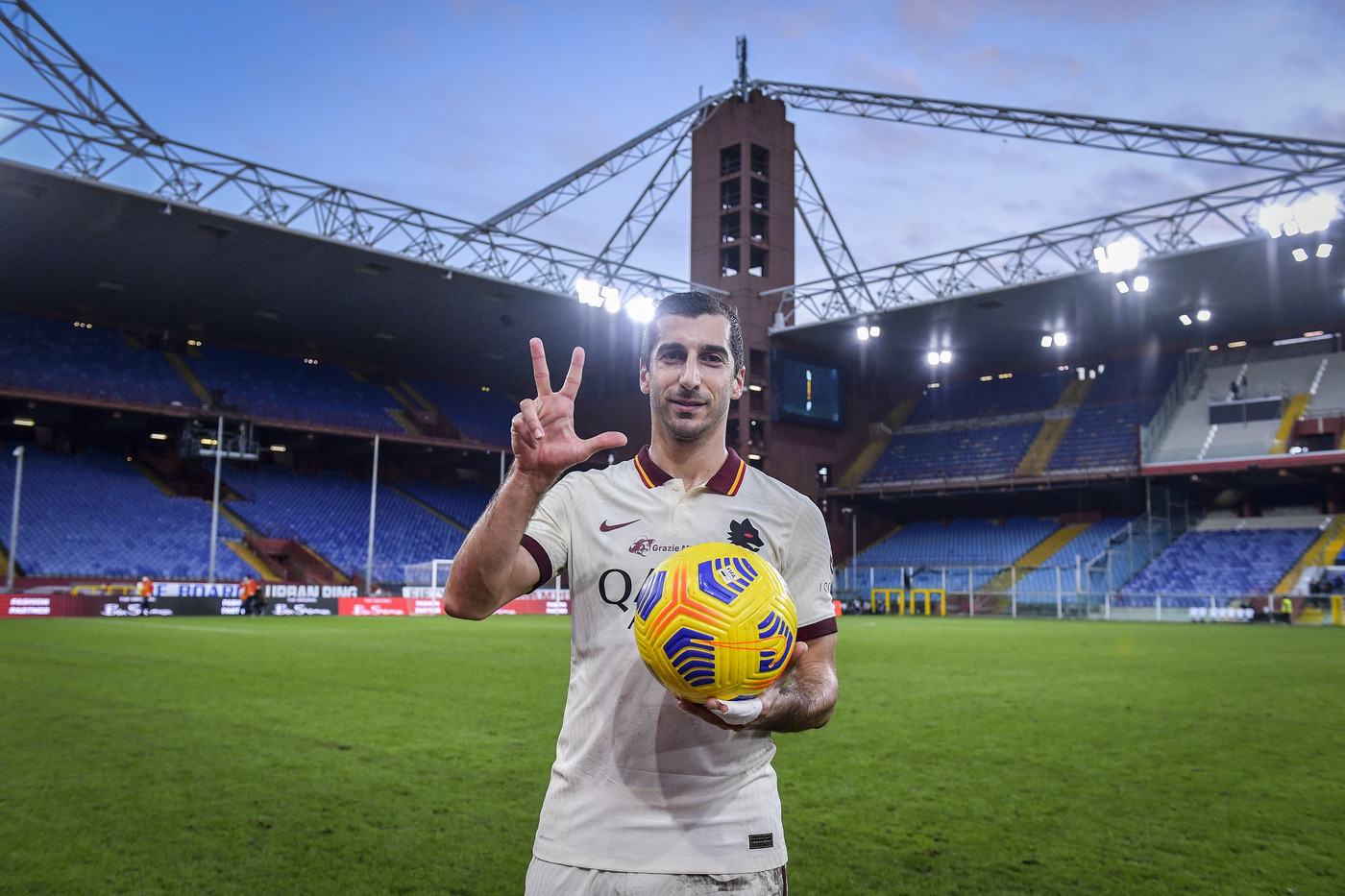 Serie A, Genoa-Roma 1-3